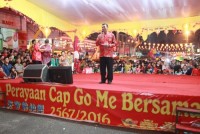 Walikota Pekanbaru Menghadiri Acara Perayaan Malam Cap Go Meh