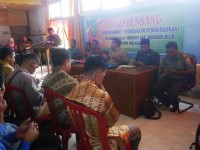 Danramil dampingi camat kuindra  Menghadiri musrenbang 