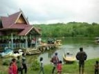 Pemuda Desa Sialang Jaya, Gelar Festival Dangdut Bagi Pengunjung Wisata Danau Cibogas
