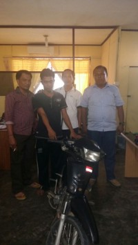 Polsek Bangkinang Barat Amankan Pelaku Curanmor Yang Baru Bebas Dari Lapas Bangkinang
