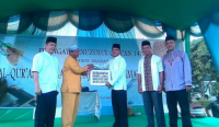 Jalin Tali Silaturahmi, PT SAI Rohul Salurkan Santunan dan Beasiswa