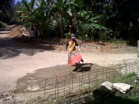 Proyek Dirainase di Desa Koto-Rambah Diduga Proyek Siluman, Polisi Diminta Chek Kelapangan