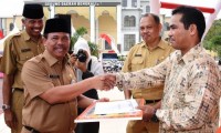 Koperesi Simpan Pinjam C.U Bersama Kelurahan Talang Mandi Raih Penghargaan