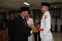 Wako Pekanbaru Kukuhkan Anggota Paskibraka 