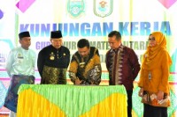 Bupati Soekirman dan Wabup Darma Wijaya Sambut Kunker Gubsu ke Sergai