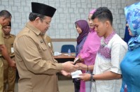 Korpri Kabupaten Bengkalis Berikan Santunan