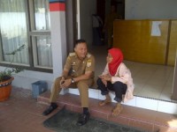 Camat Kotapinang layani Masyarakat dengan hati.