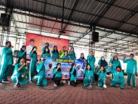 Bupati Lampung Selatan H. Nanang Ermanto Meresmikan Taman Kuliner Rainbown 99 
