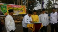 Bupati Wardan Resmikan Pasar Ambon di Desa Tegal Rejo Jaya