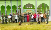 Koramil 07/Kampar Dim 0313 KPR Adakan Kegiatan Karya Bhakti Dalam Rangka Hut TNI Ke 73
