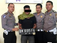 Tabrak Lari,Pelaku Diciduk Dikediaman Oleh Sat Lantas Polres Kampar