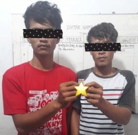 Miliki 1 Paket Sabu Sabu Team Opsnal Polsek Pinggir Tangkap 2 Warga Desa Air Kulim 