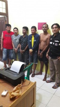 Polsek Tambang Kampar Ringkus 4 Anggota Komplotan Pencuri Mobil