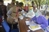 Ribuan Petugas Pemutahiran Data Pemilih Ikuti Rapid Test