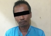 Curi Besi Ulir Milik PT Adyawinsa Warga Desa Tengganau Diciduk Team Opsnal Polsek Pinggir