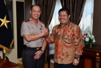 Bupati Bengkalis adakan kunjungan silaturahim dengan Kapolda Riau