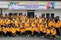 83 Atlit Diberangkatkan Pemkab Labuhanbatu Berlaga di Perpopsu