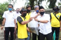 Bupati Kabupaten Labuhanbatu Motivasi Generasi Muda Dengan Budidaya Ikan Lele