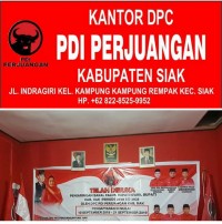 Kantor DPC PDI Perjuangan Kabupaten Siak