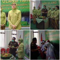 Hut IAD Ke-20 dan Hut HBA Ke-60, Kajari Kampar Ziara Tabur Bunga Ke TMP dan Bagikan Sembako