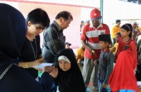 Tambak BGLA Santuni Anak Yatim se-Desa Bogak Besar