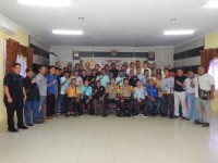 Konferensi Pers Akhir Tahun, Kapolres Kampar Sampaikan Angka Kejahatan Selama 2019 Menurun