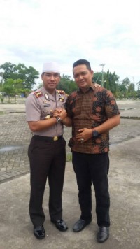 Kapolres Kampar Beri Ucapan Selamat Kepada Ketua IWO Kab. Kampar Terpilih