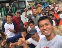 Puluhan Pemuda Ofroad Federation RC 4x4 Rohul community Lakukan Pertualang Jelajah