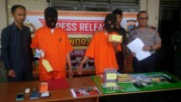 Awal 2017, Polres Inhil Ungkap Dua Kasus Narkoba Skala Besar
