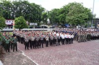Sekitar 5000 Orang Padati Lapangan Tugu Bengkalis Ikuti Apel Nusantara Bersatu