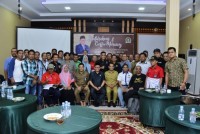 Jalin Silaturahmi Dengan Wartawan,Ketua DPRD Bengkalis Gelar Coffee Morning