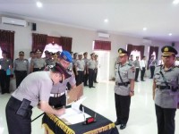Polres Kampar Gelar Sertijab