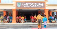 Hut Riau ke 60, Pemkab Inhu Gelar Upacara Peringatan