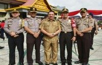 Sekda Inhil Hadiri Apel HUT ke-33 Satpam Tingkat Provinsi Riau 
