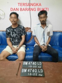 Polsek Mandau Ungkap Kasus Curanmor Dua Orang Pelaku Diringkus