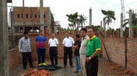 Wabup Rohil Tinjau Progres Pembangunan Kantor Camat Bangko