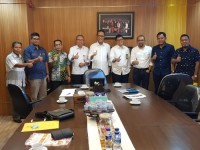 Bupati  Kampar Aziz Zaenal Melakukan Audensi Dengan Kementerian PUPR RI