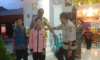 Jajaran Polres Kampar Lakukan Sterilisasi Gereja Sebagai Langkah Pengamanan Natal 2016