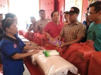 Wakapolresta Pekanbaru Hadiri Giat Baksos Keluarga Besar Tionghoa Bengkalis 