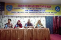 Disdik Labuhanbatu Gelar Seminar Teknologi Pendidikan Abad 21.