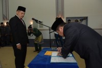 Juprizal Di Angkat Menjadi Direktur PDAM Tirta Bengkalis
