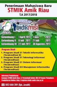 Penerimaan Mahasiswa Baru Gelombang III