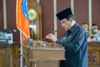 Pjs.Bupati Labuhanbatu Bacakan Pengantar Nota Keuang APBD TA.2021