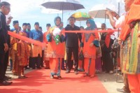 Bupati Resmikan Stand Bazar MTQ Rohil di Taman Budaya