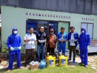 DPD PAN Kabupaten Bengkalis Peduli Covid-19 bagikan Masker Dan Hand Sanitizer  Kepada Warga 