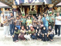 Danramil 16/Tapung Gelar Komsos Dengan Gm Fkppi Kec. Tapung