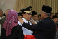 Galeri : Sukiman Dilantik Sebagai Bupati Rohul Defenitif