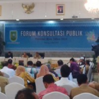 Plt Gubri Pimpin Acara Konsultasi Publik