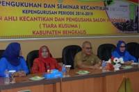 Pengurus Tiara Kusuma Bengkalis periode 2014-2019 Resmi Di Kukukan