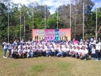 Polres Kampar Adakan Acara Family Gathering di Bukit Naang Bangkinang